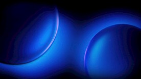 蓝色渐变3d弧形抽象线条背景