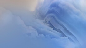 蓝色渐变3d烟雾背景