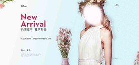 女装 banner 