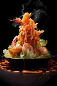 虾子沙拉