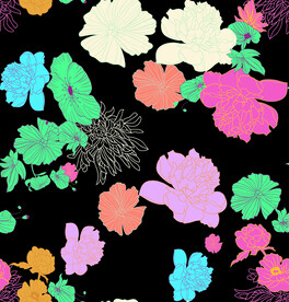 色块花