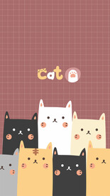 可爱的小猫