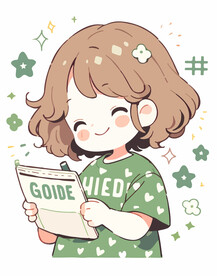 可爱卡通女孩