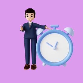 3D商务人士 