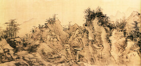 山水画背景