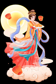 嫦娥奔月