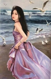 海边的女孩