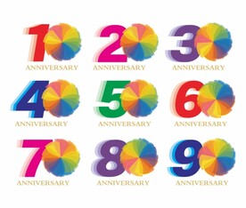 周年庆字体设计