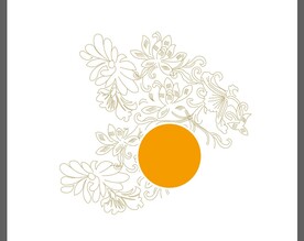 矢量手绘花