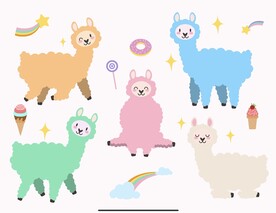 手绘花图片