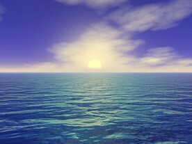 海滩日出日落摄影