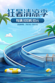 狂暑季海报