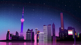 上海城市插画 