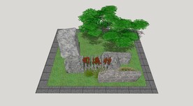 乡村民俗广场景观小品