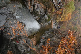 关门山深山枫叶