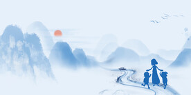 中国风教师节 
