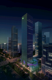 超高层灯光效果设计