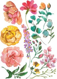 手绘花卉