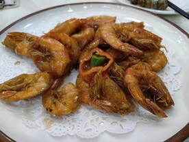 炸虾美食图片