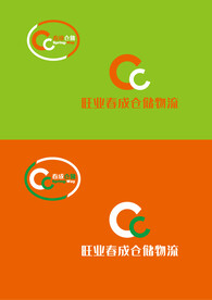 旺业春成仓储物流logo矢量