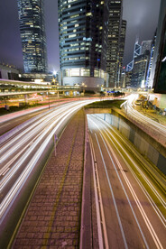 都市建筑夜景 