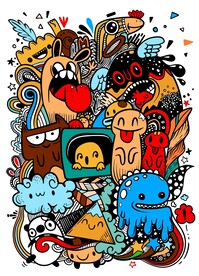 矢量创意设计插画