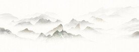 水墨山水画