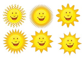 太阳笑脸
