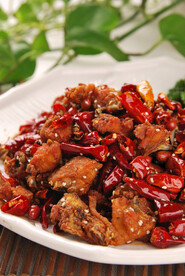 辣子鸡炒菜