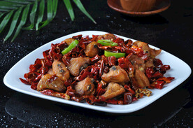 辣子鸡炒菜