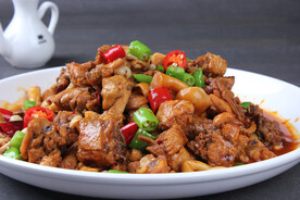 辣子鸡炒菜