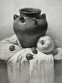 静物素描