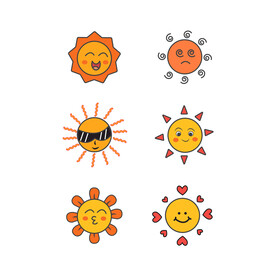 卡通手绘太阳