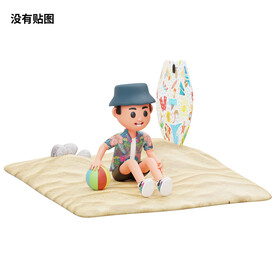 C4D模型 卡通男孩 