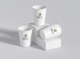 纸杯logo样机