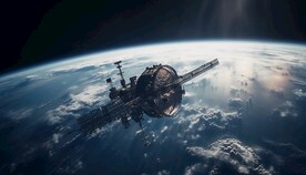 月球太空站探月图