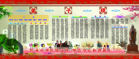 弟子规展板 
