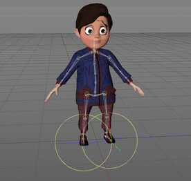 C4D模型 卡通人物