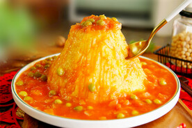 肉沫彩椒土豆塔