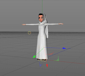 C4D模型 卡通人物  