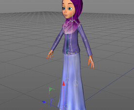 C4D模型 卡通人物