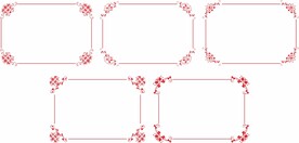 矢量边框