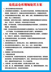 危化品处置方案