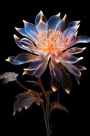 花朵框画