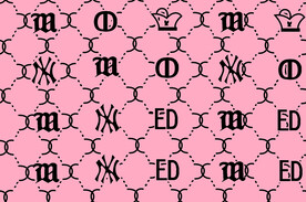 字母印花