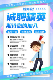 企业招聘海报