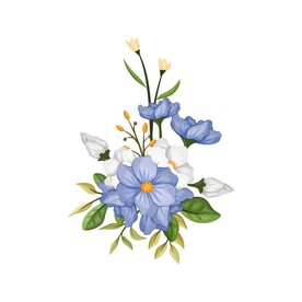 手绘花卉