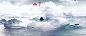 玄关装饰画图片
