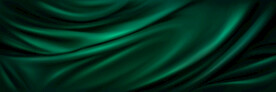 墨绿色反光丝绸背景布