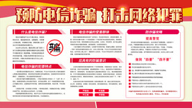 防电信诈骗宣传海报